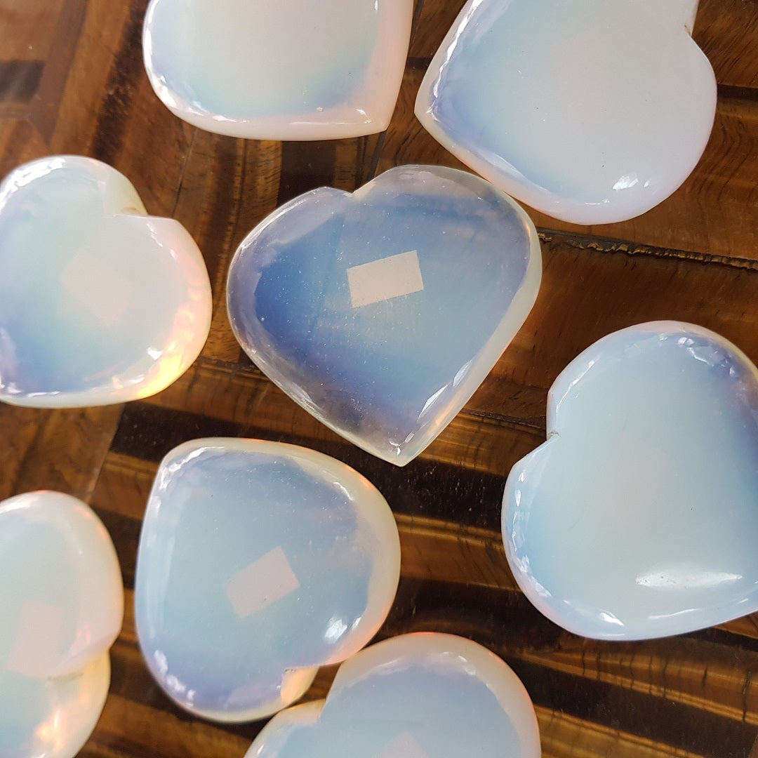 Opalite Heart - 5cm