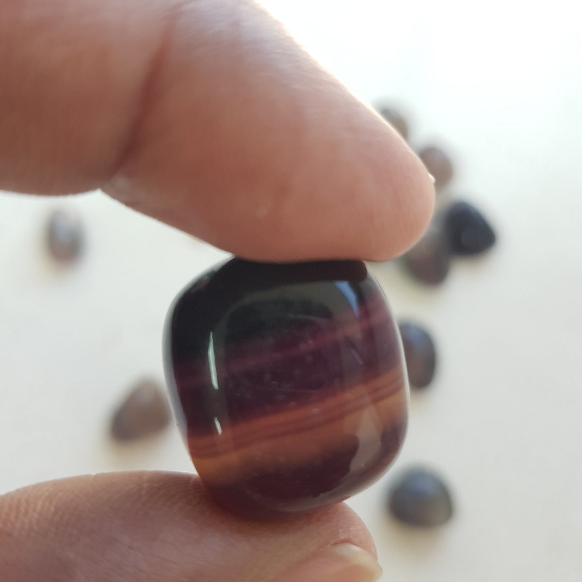 Fluorite Mix - Tumbled - 200gms (12-15pc)