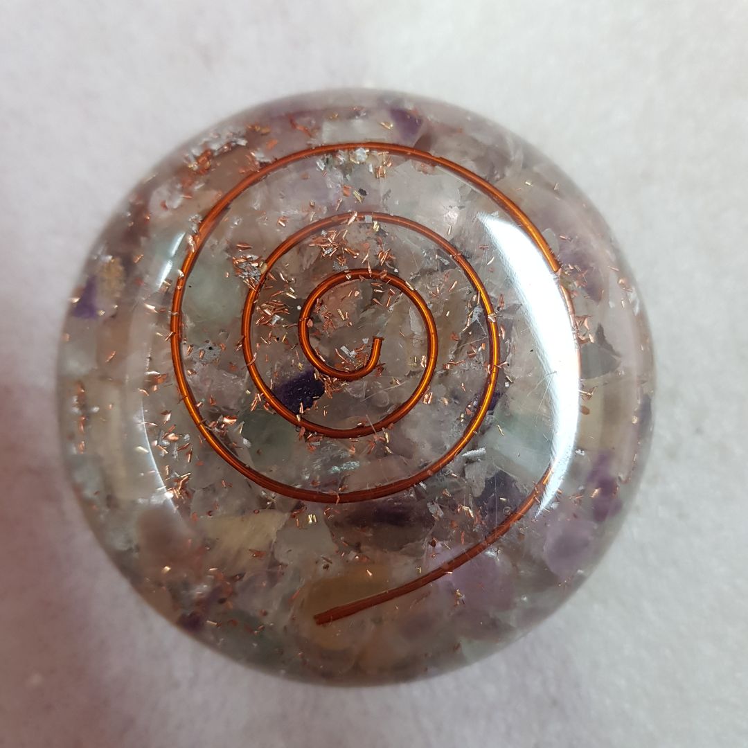 Orgonite Dome - Fluorite