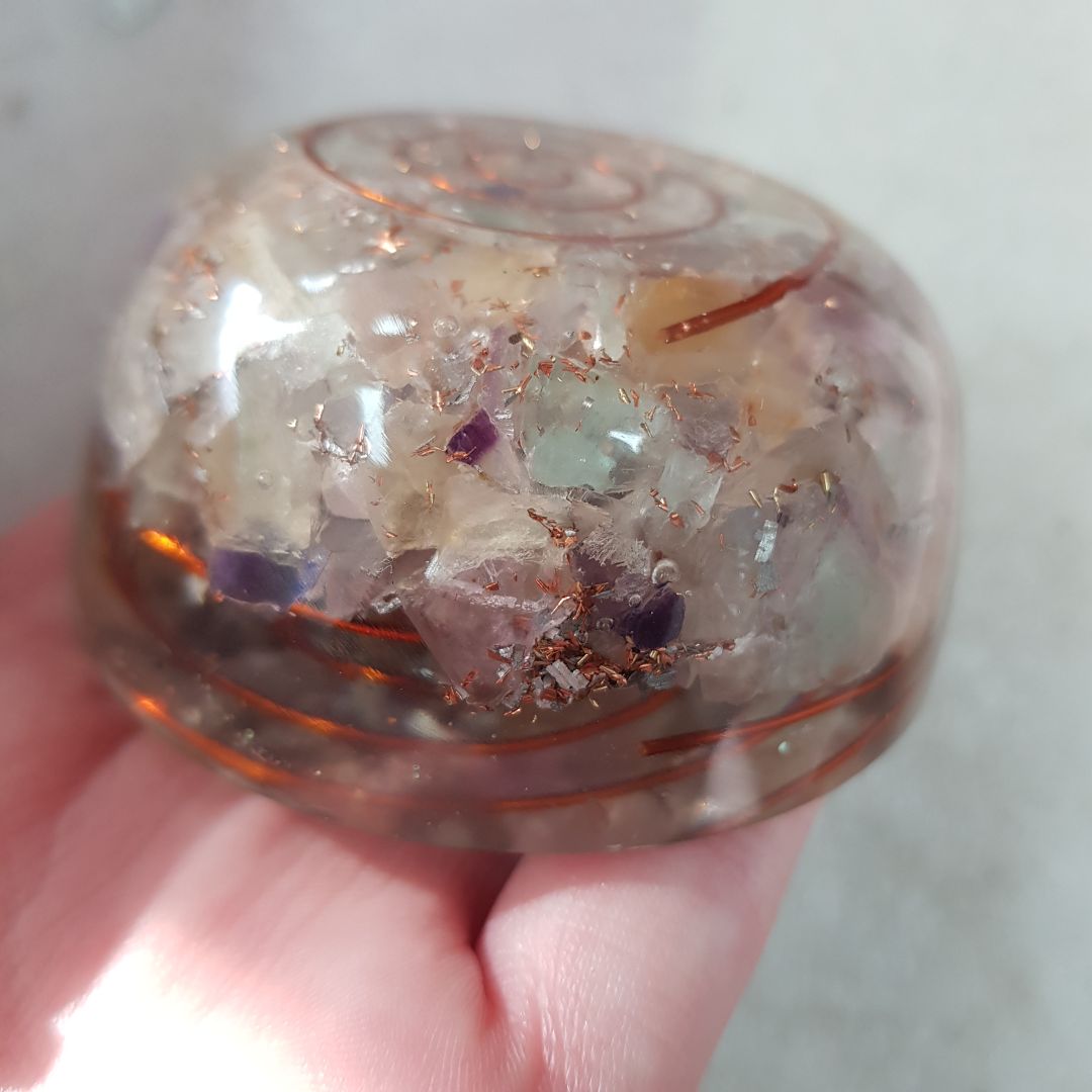 Orgonite Dome - Fluorite