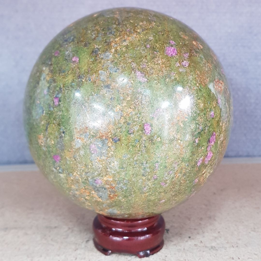 Ruby Zoisite - Large Sphere