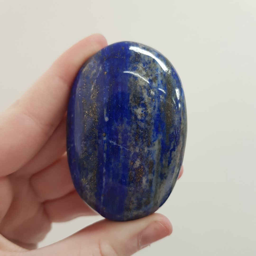 Lapis Lazuli Palm Stone - 7cm
