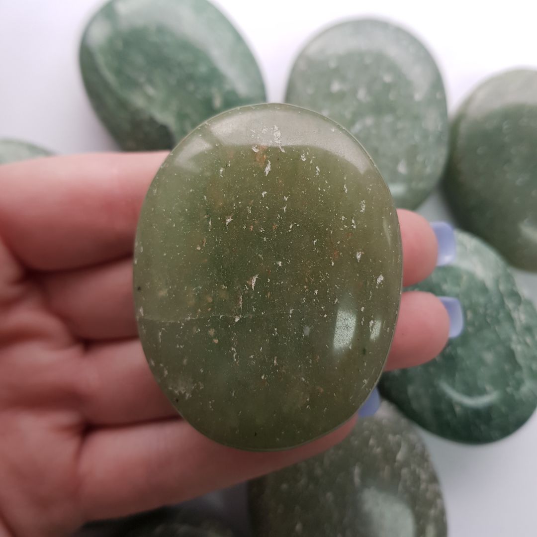 Green Aventurine - Palm Stone - 5cm