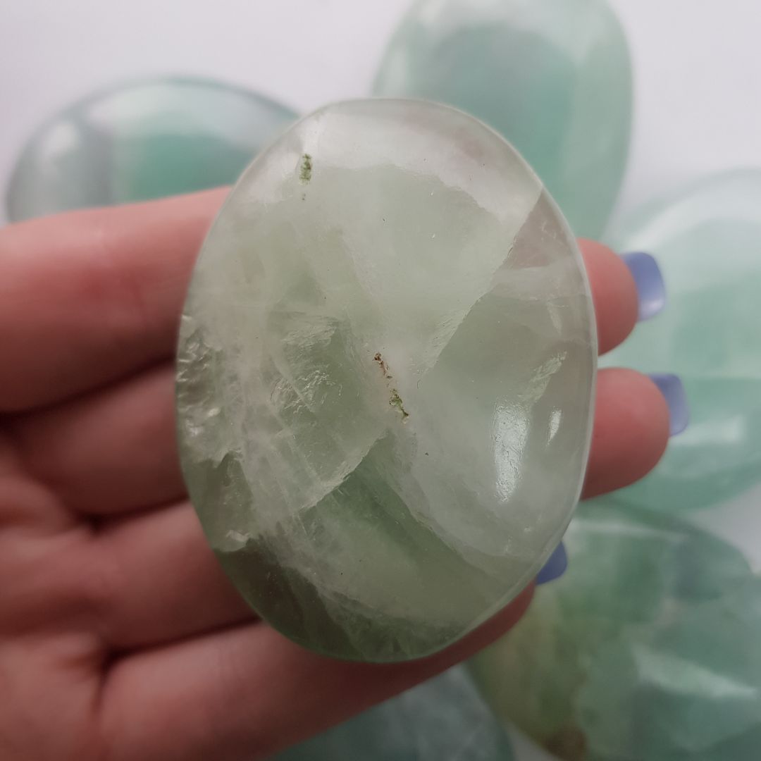 Fluorite - Palm Stone - 5cm