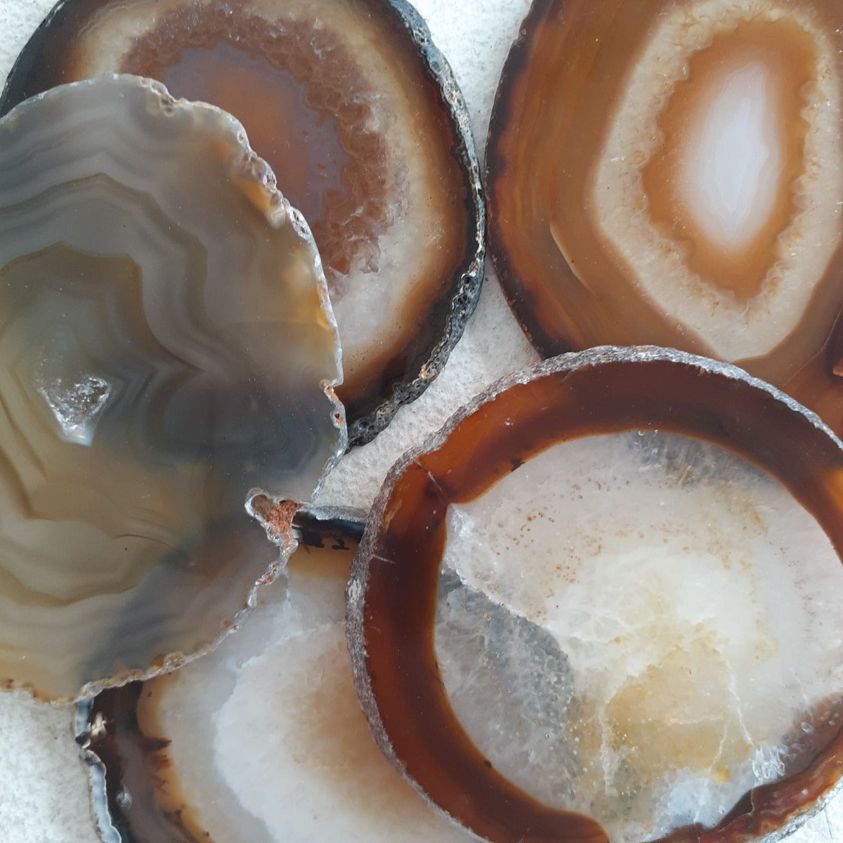 Agate Slice - Natural 8-10cm