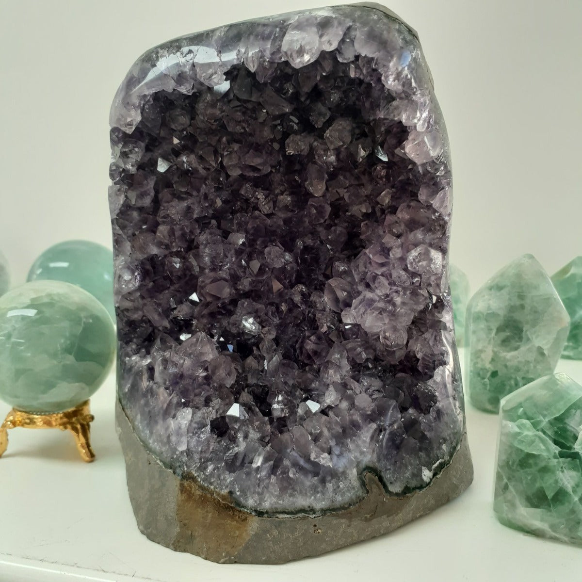 Amethyst - Cut Base Cluster - 60