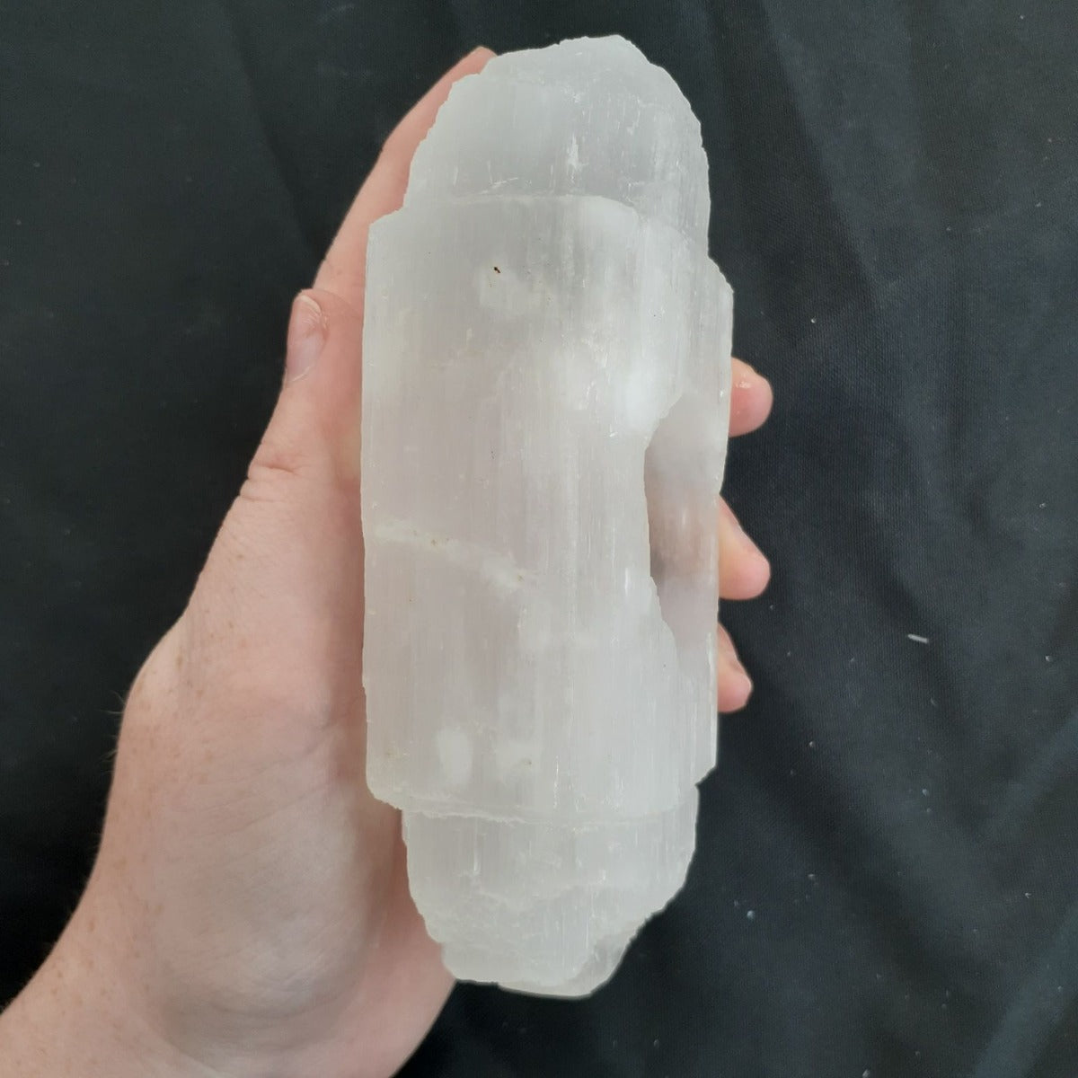 Selenite Log - Single Hole