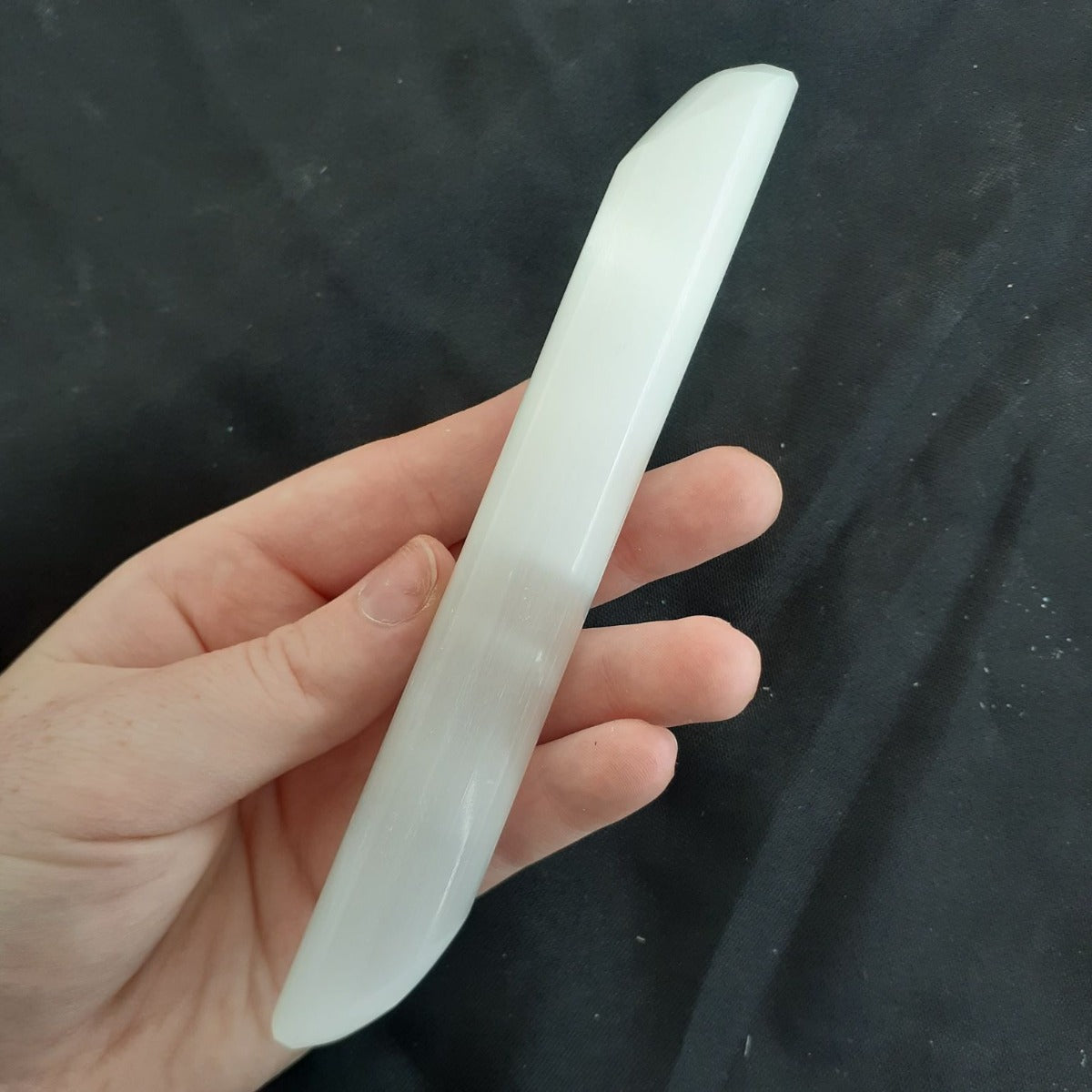Selenite Wand - Angled Edge