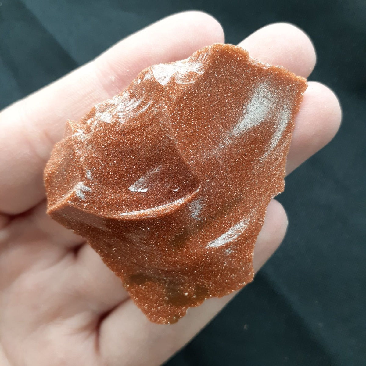 Rough Goldstone RED - 200g
