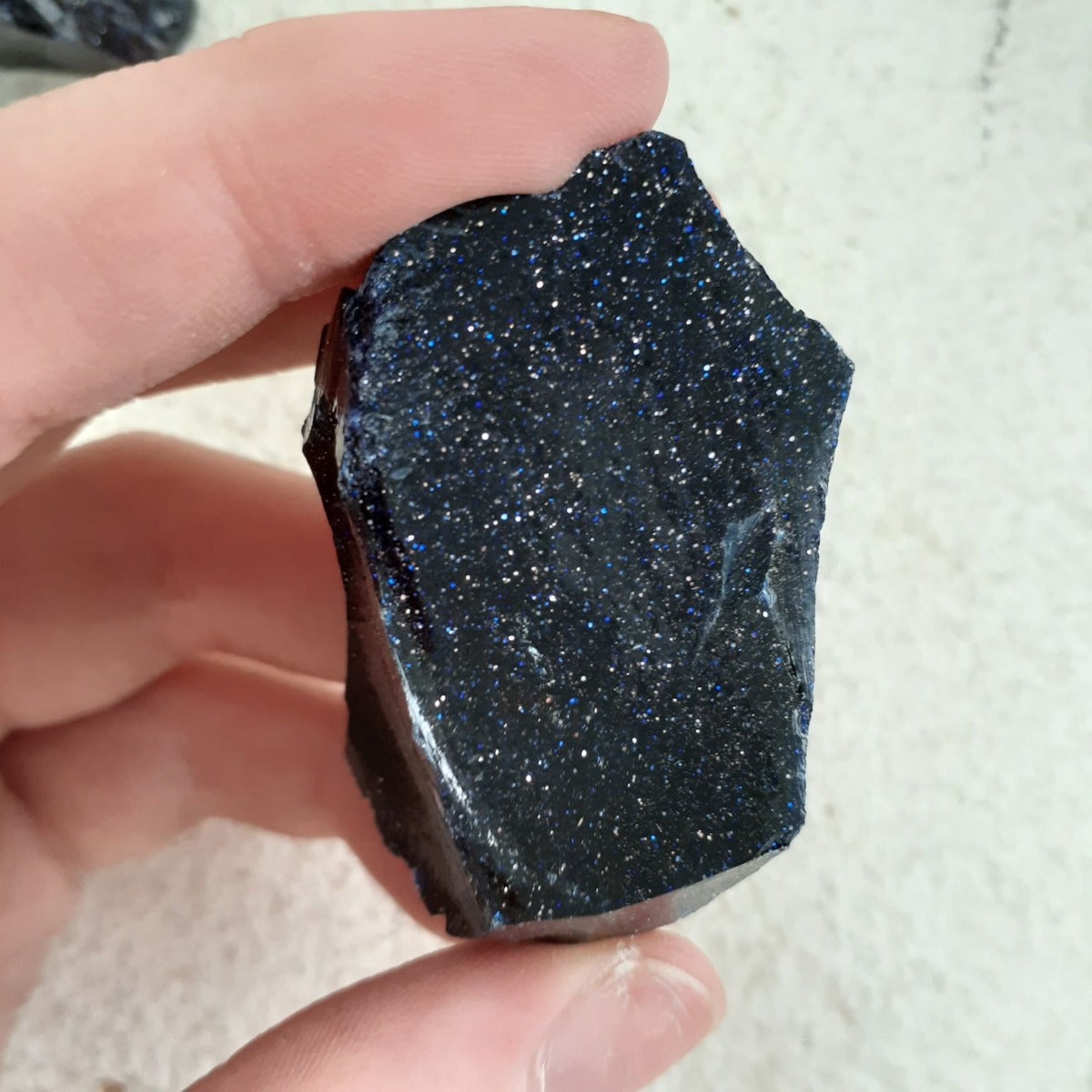 Rough Goldstone BLUE - 200g