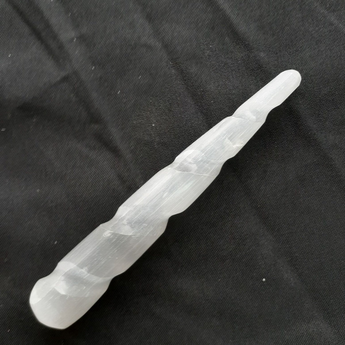 Selenite Wand - Tapered Twisted