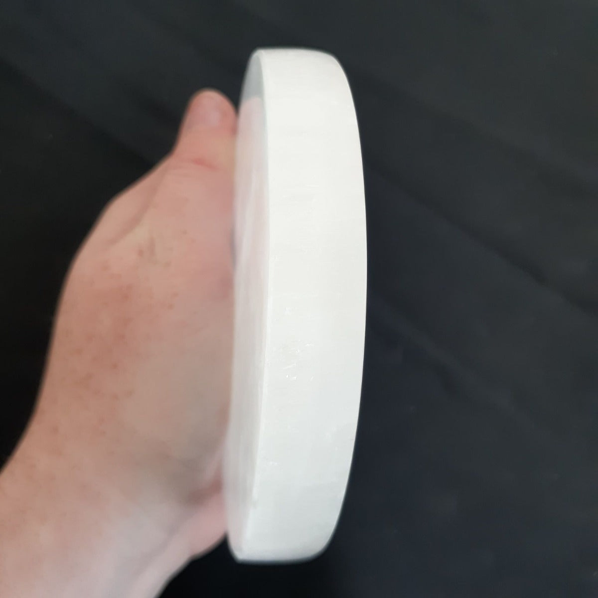 Selenite Charging Plate Round - 10cm