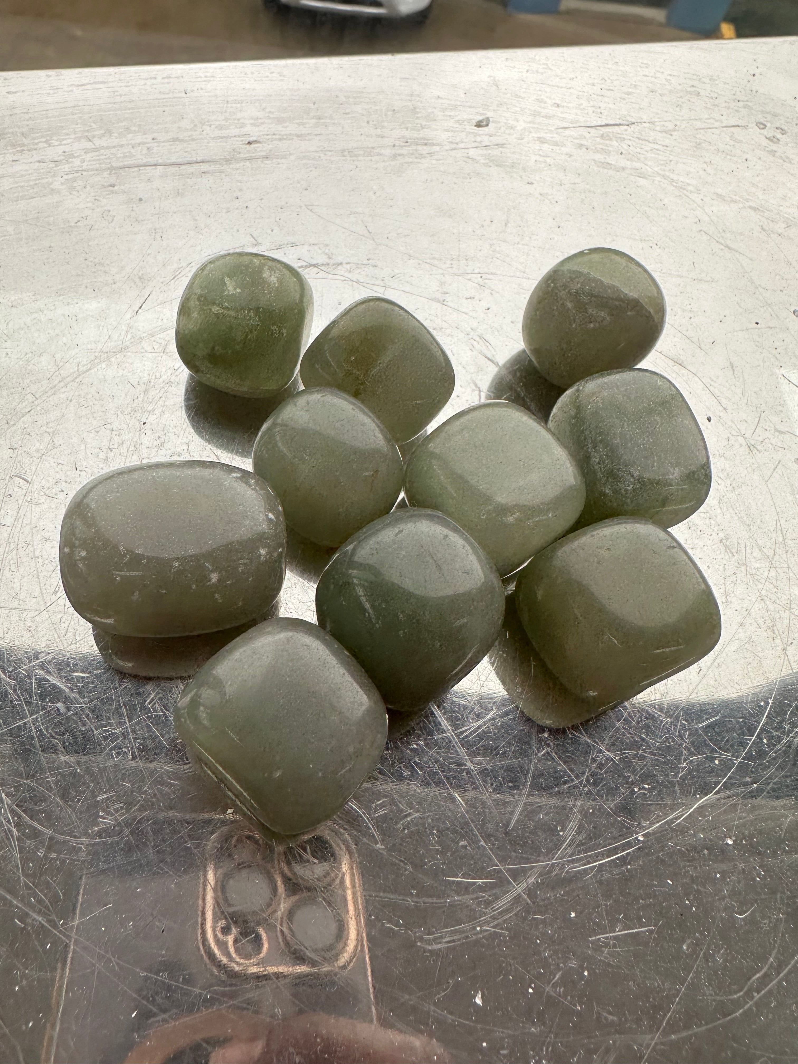 Green Ave Tumbled - B Grade - (8-12pc)