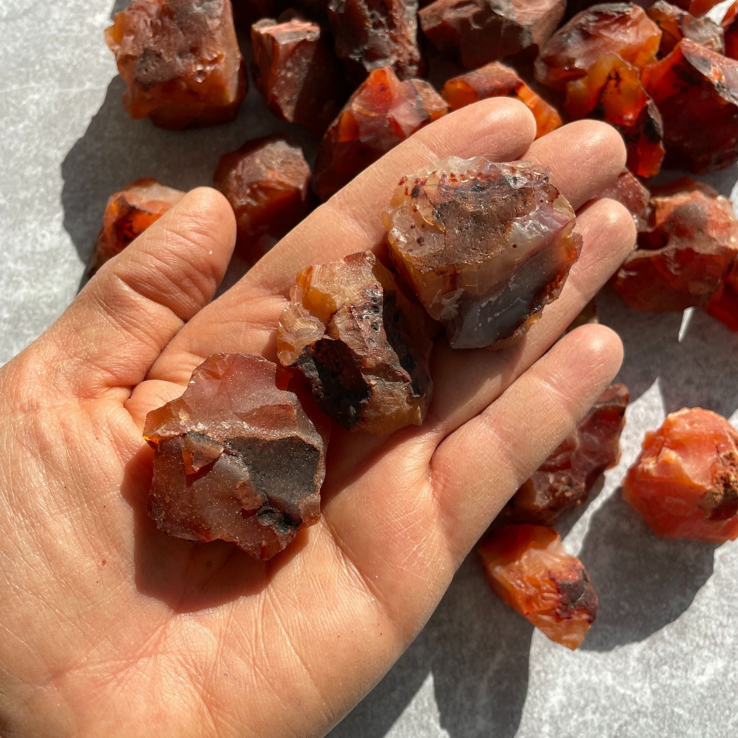 Carnelian - Rough - 1pc
