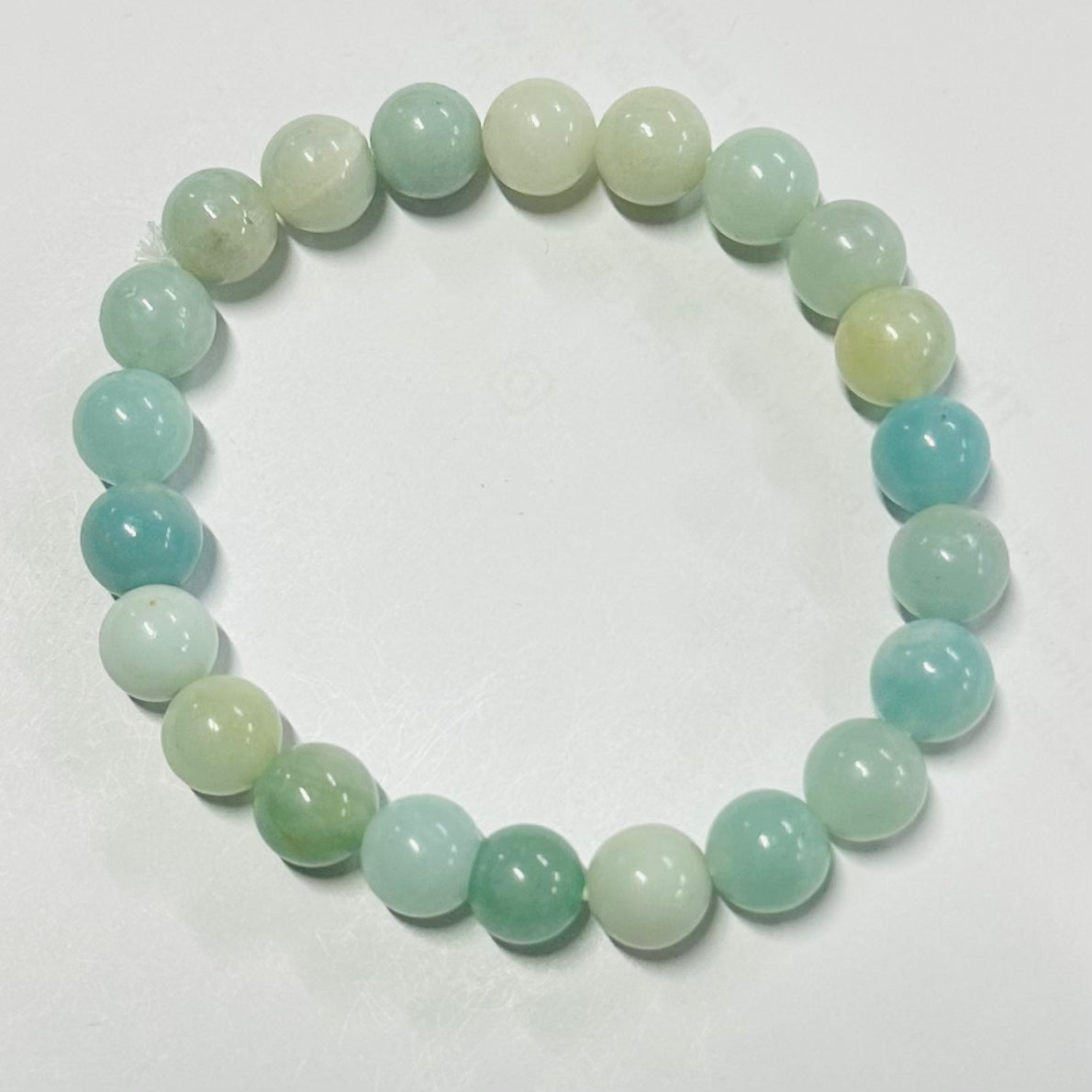 Amazonite Bead Bracelet - 8mm