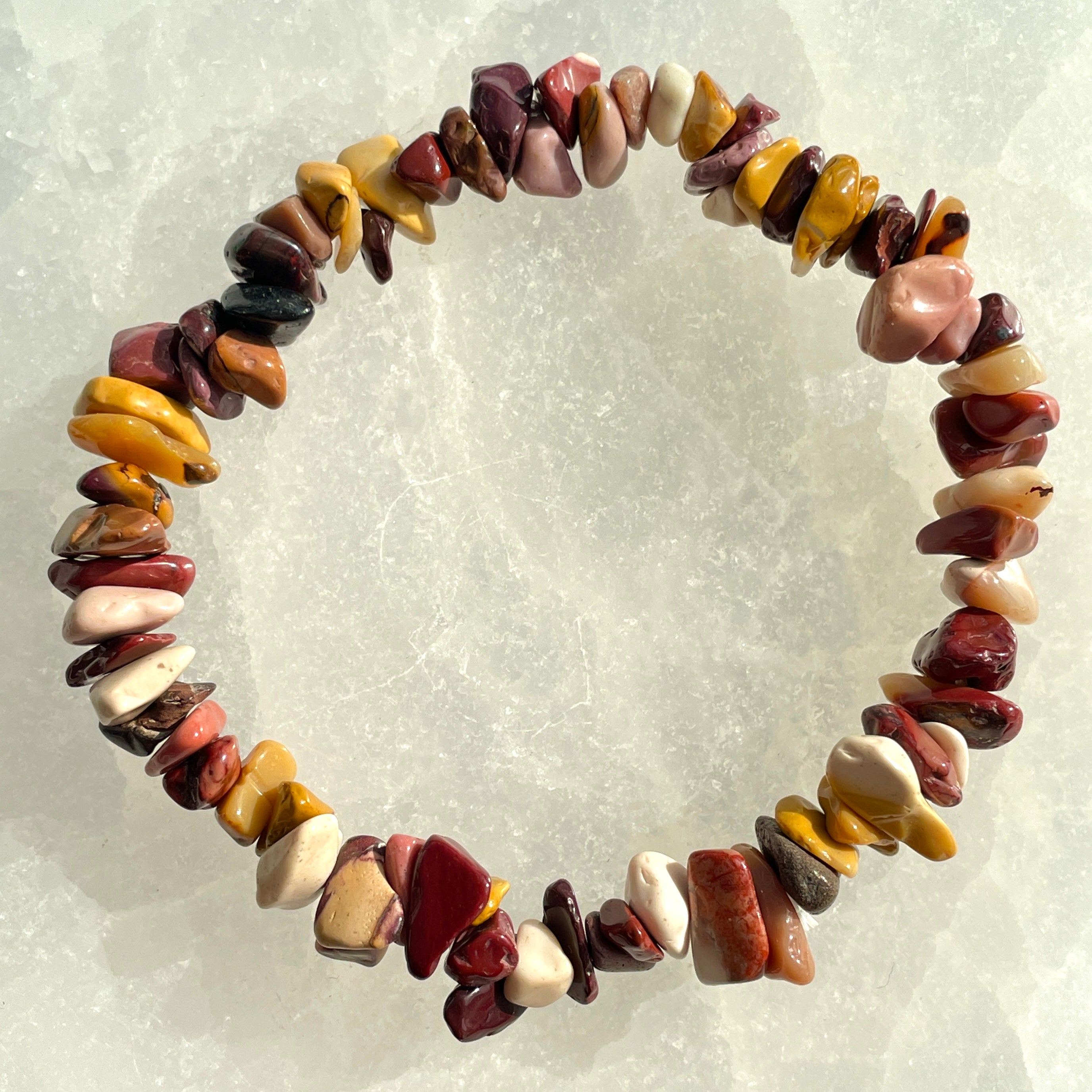 Mookaite Chip Bracelet