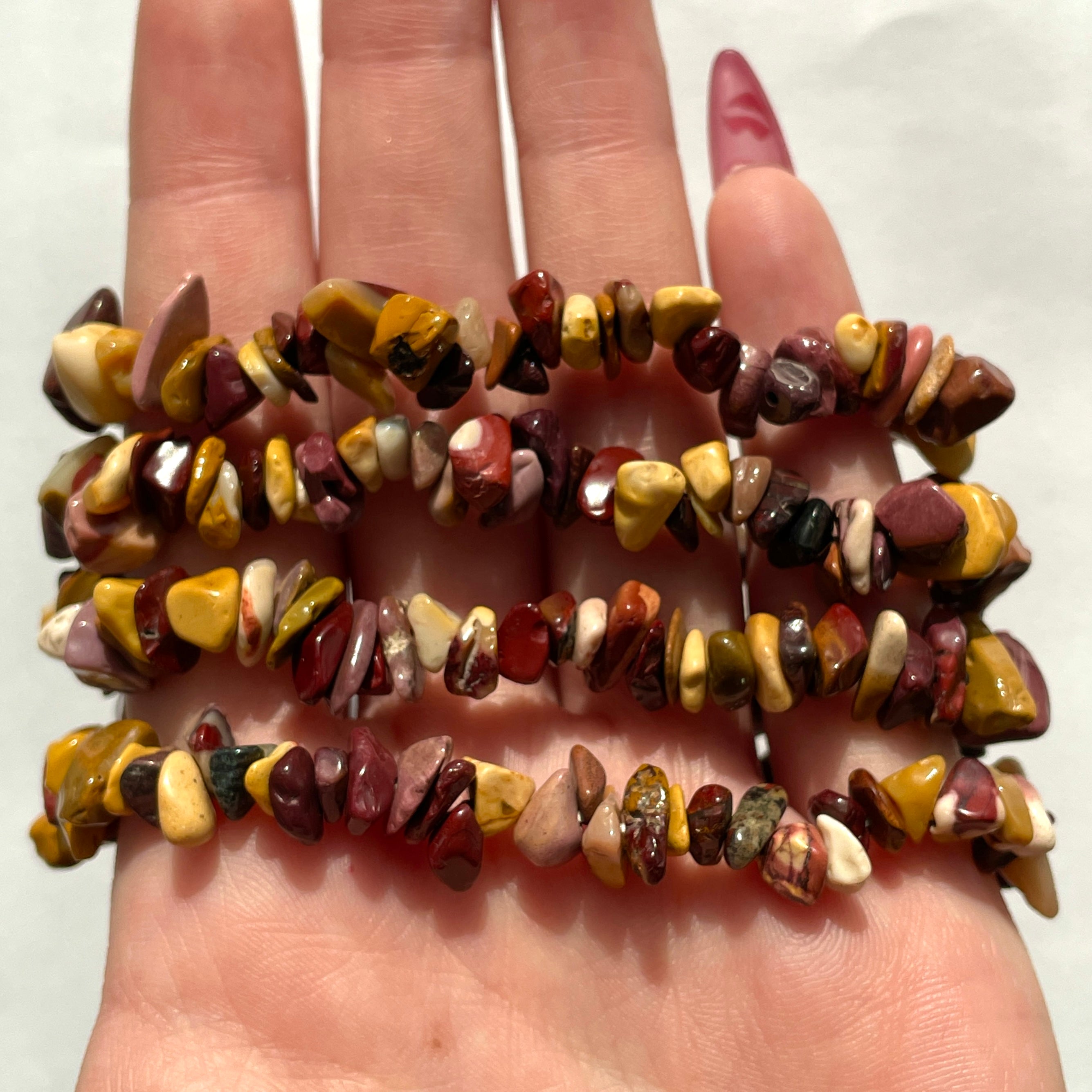 Mookaite Chip Bracelet