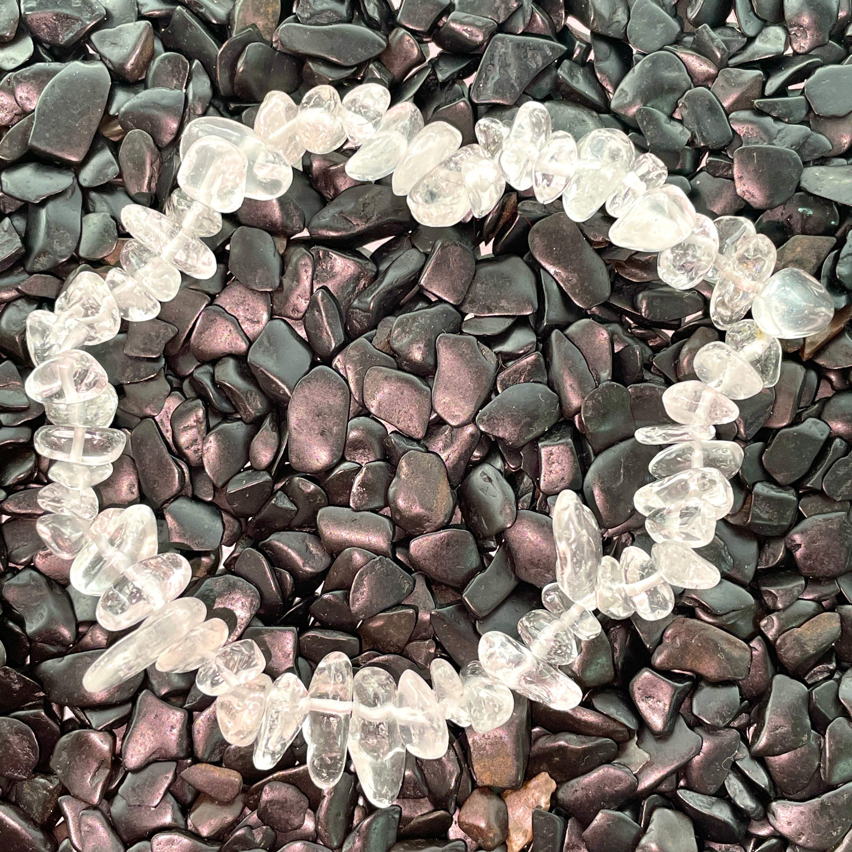 Clear Quartz Chip Bracelet (Q1/A)