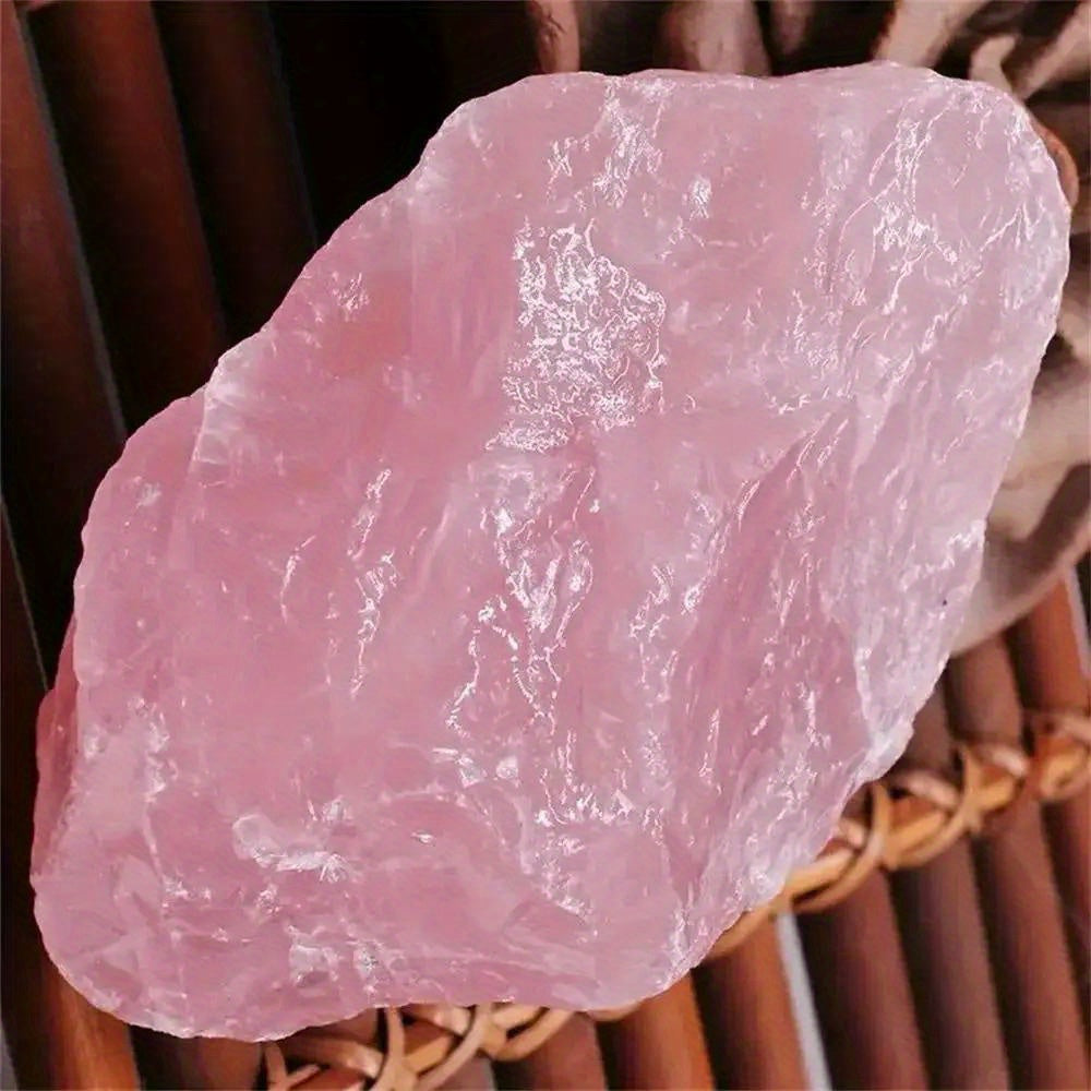 Rose Qtz-Rough-(4to7cm) - 1pc