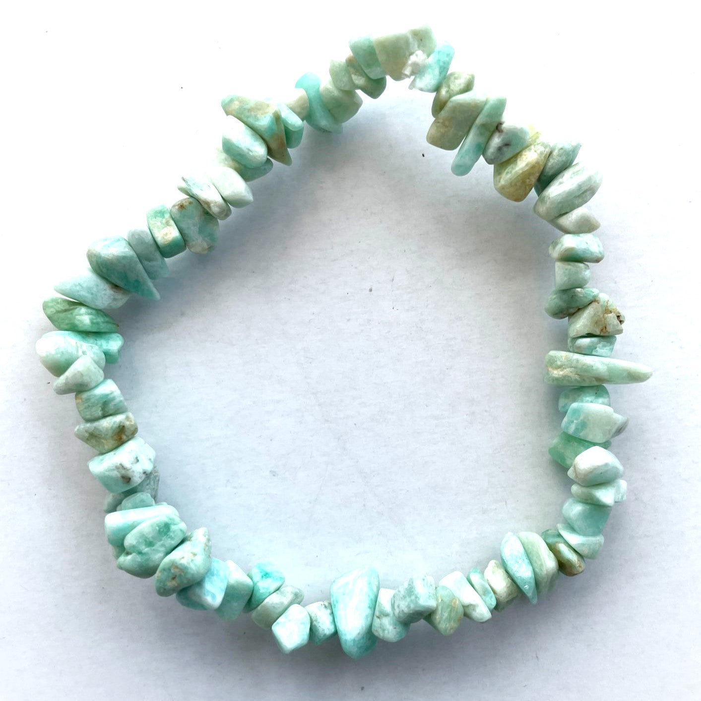 Amazonite Chip Bracelet