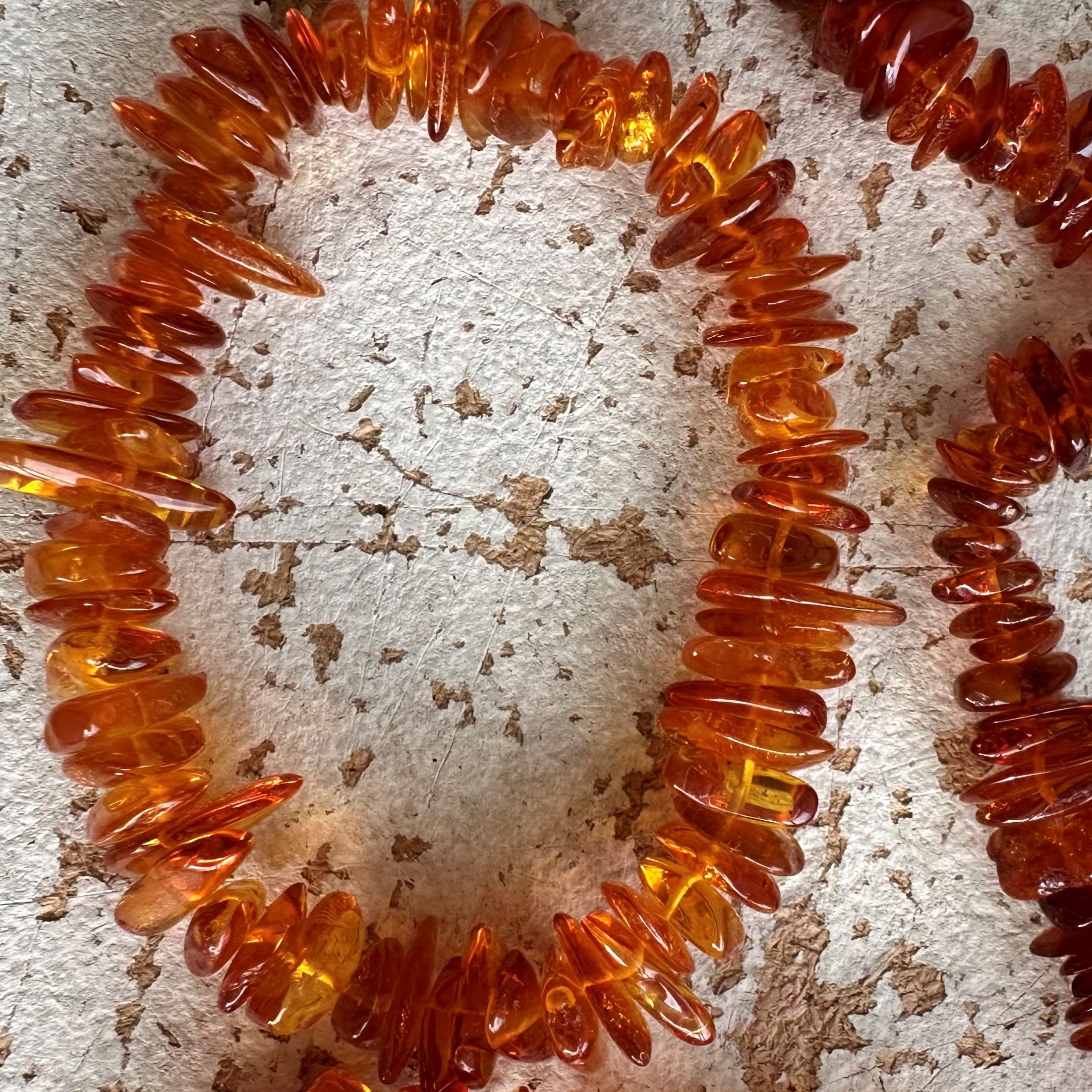 Amber Chip Bracelet - Large