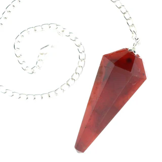 Carnelian - Faceted Pendulum