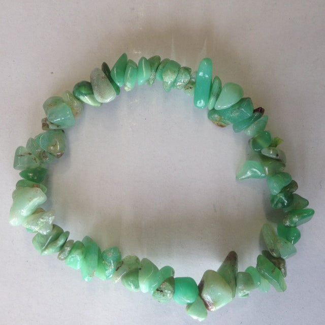 Chrysoprase  Q1- Chip Bracelet