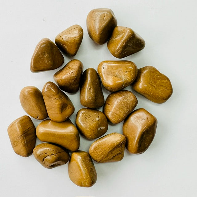 Yellow Jasper - Tumbled 200gm - (14-20pc)