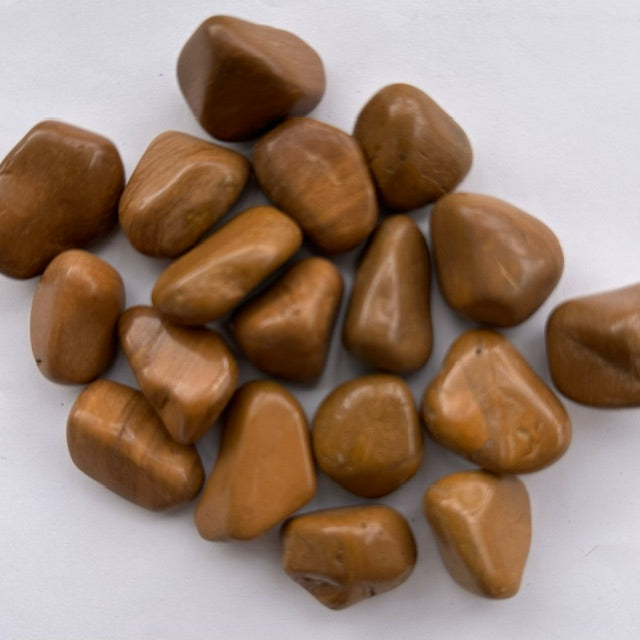 Yellow Jasper - Tumbled-B-200gm (14-20pc)