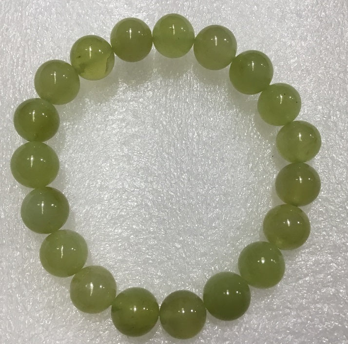 Jade Beads Bracelet - 10mm