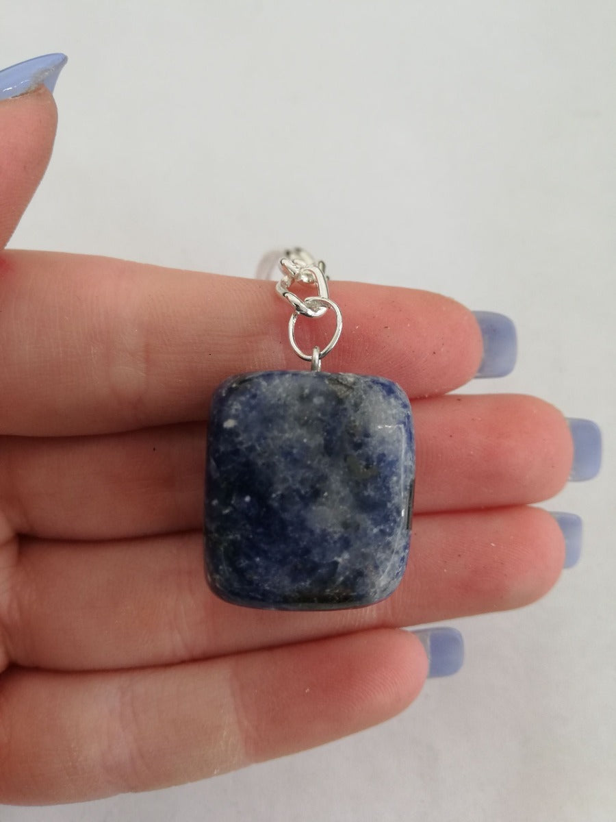 Sodalite Tumble Keyring