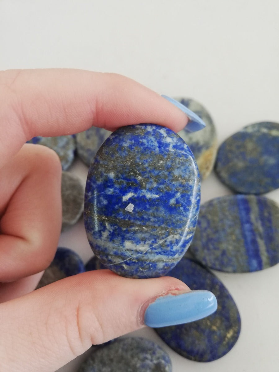 Lapis Lazuli - Small Palm Stone (IN)