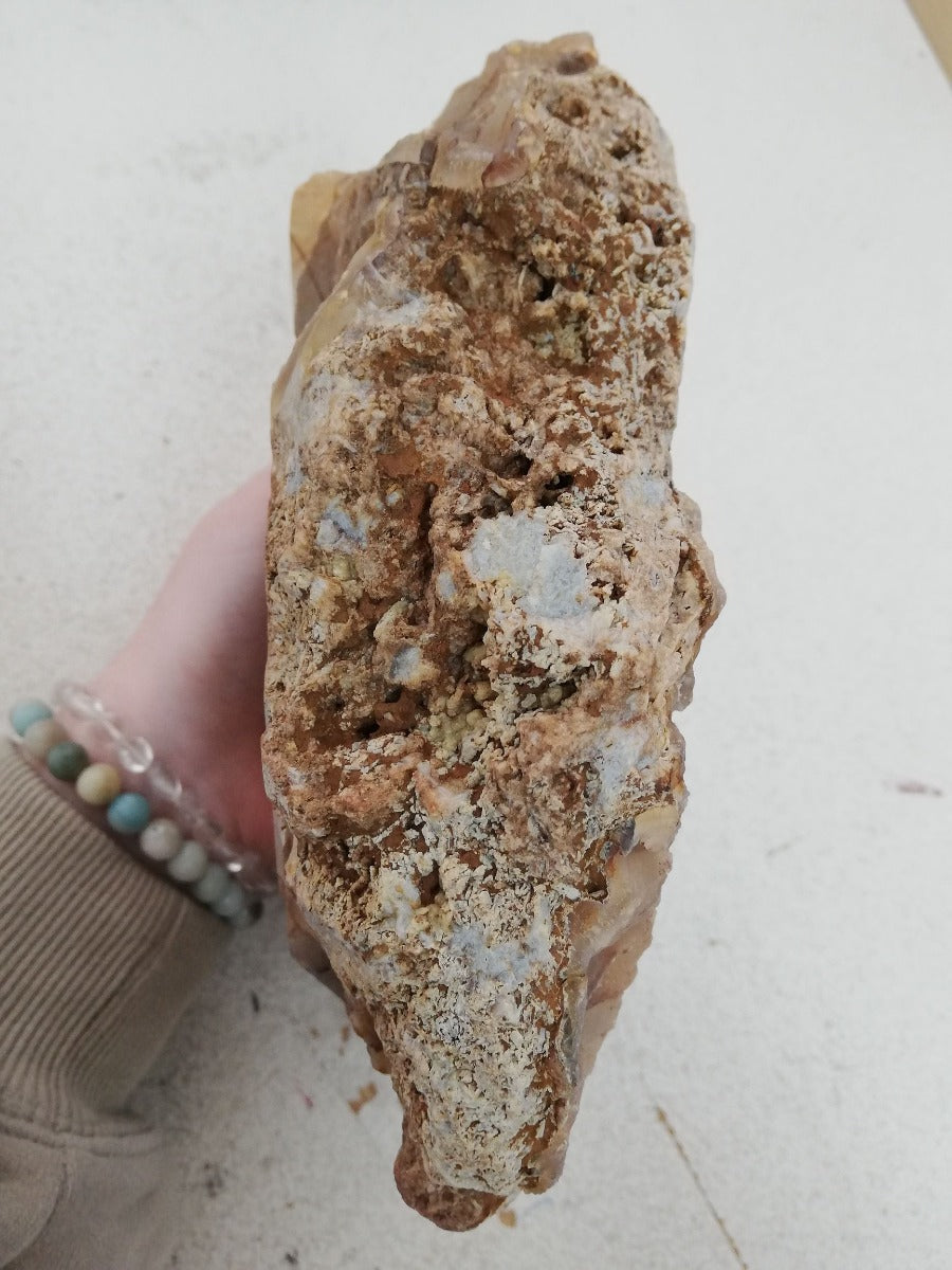 Pink Amethyst - Half Polished Druzy Slab
