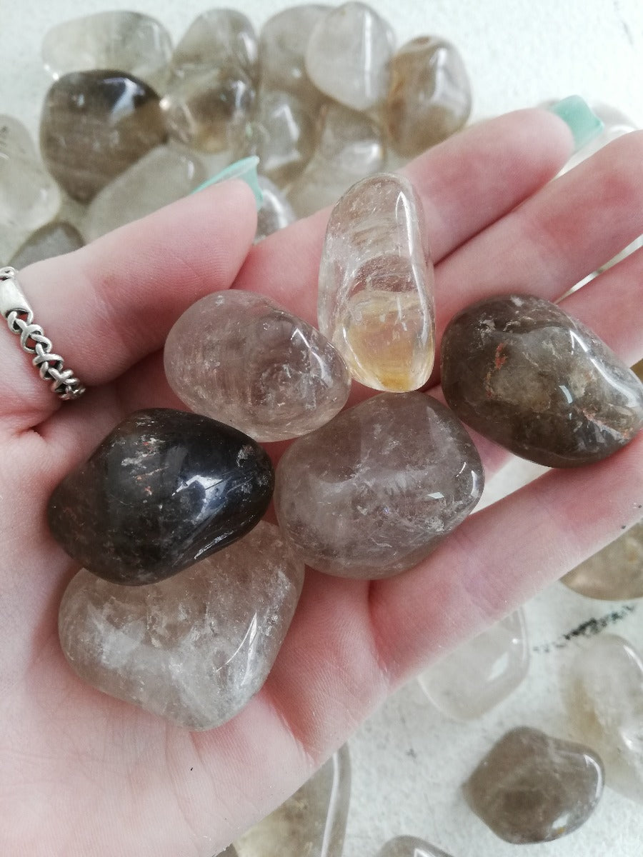 Smokey Quartz Tumbled - Brazil Q2 - 1KG