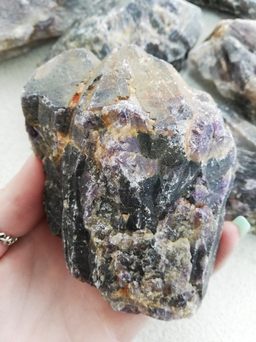 Chevron Amethyst Rough - Large - 1KG