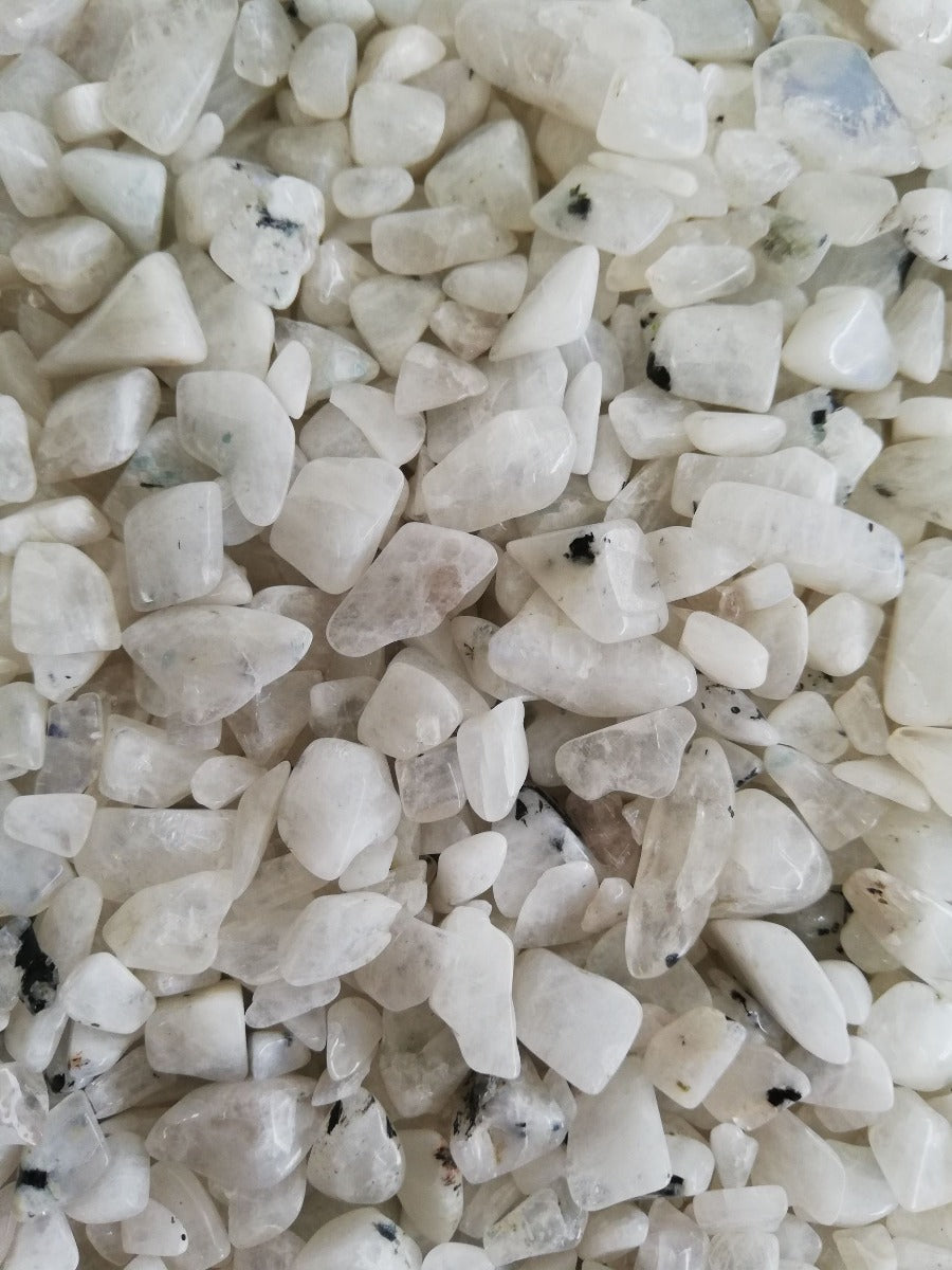 Rainbow Moonstone Chips 250gm Pack