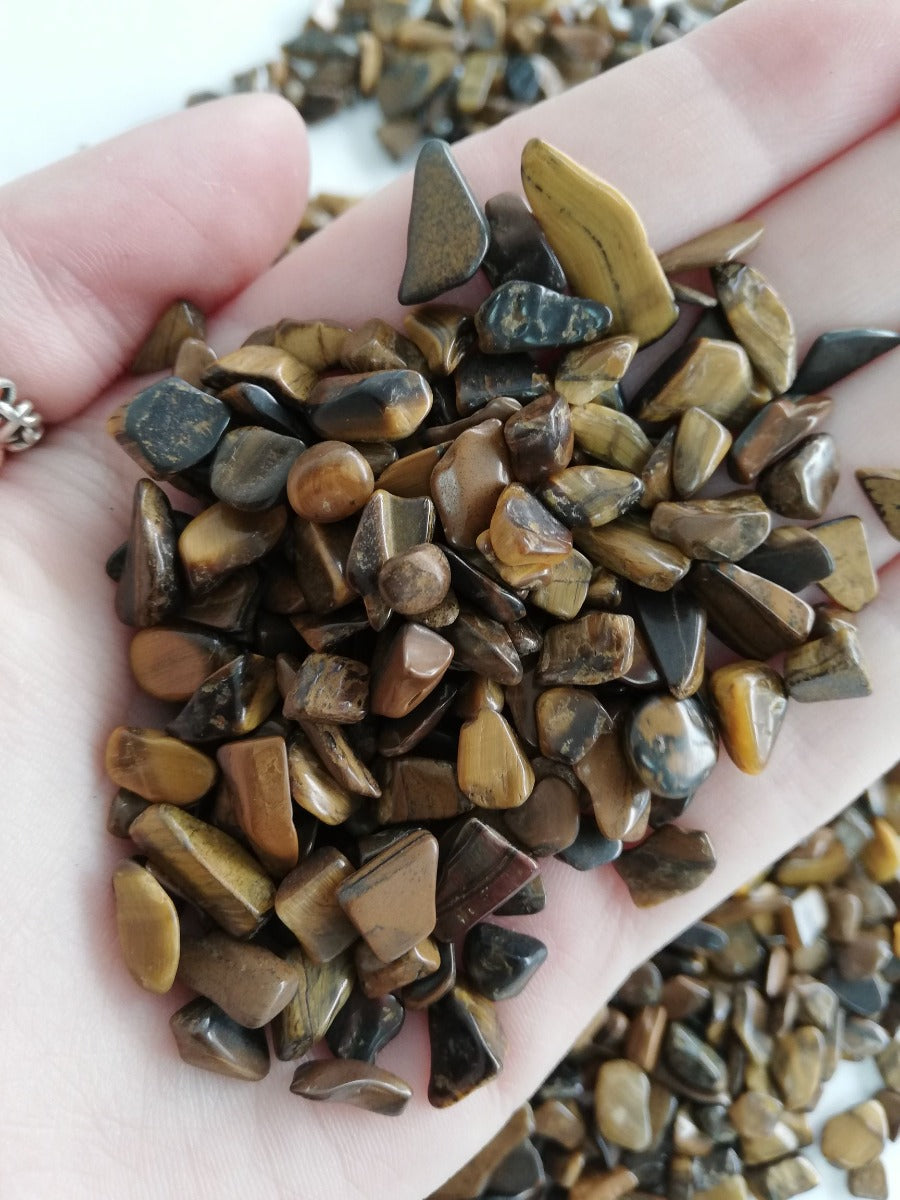 Tigers Eye Chips 1KG Q1