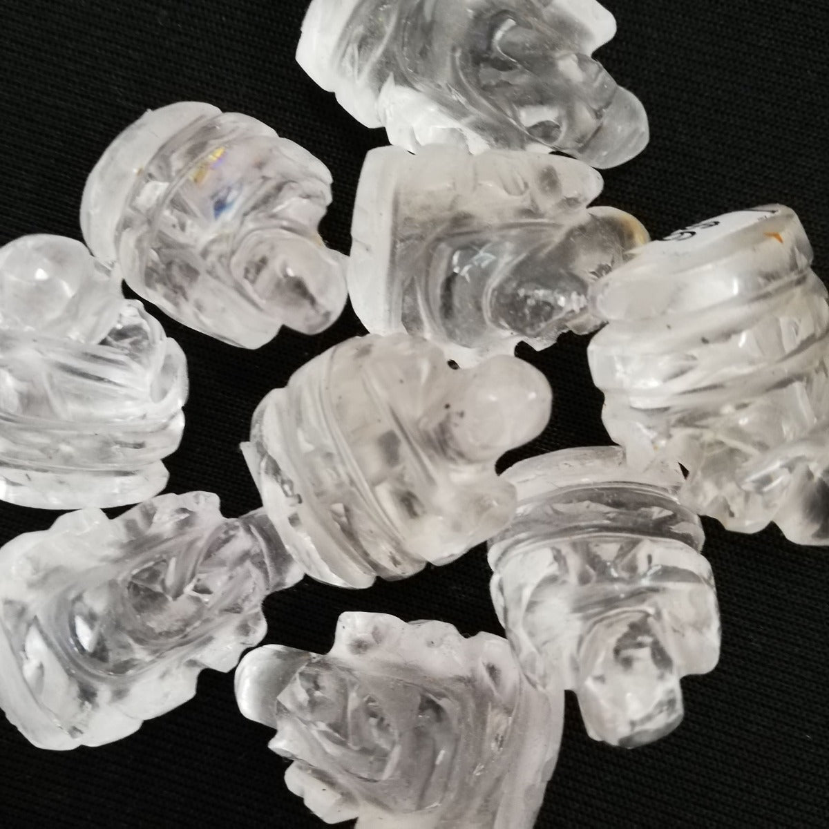 Mini Ganesh - Clear Quartz