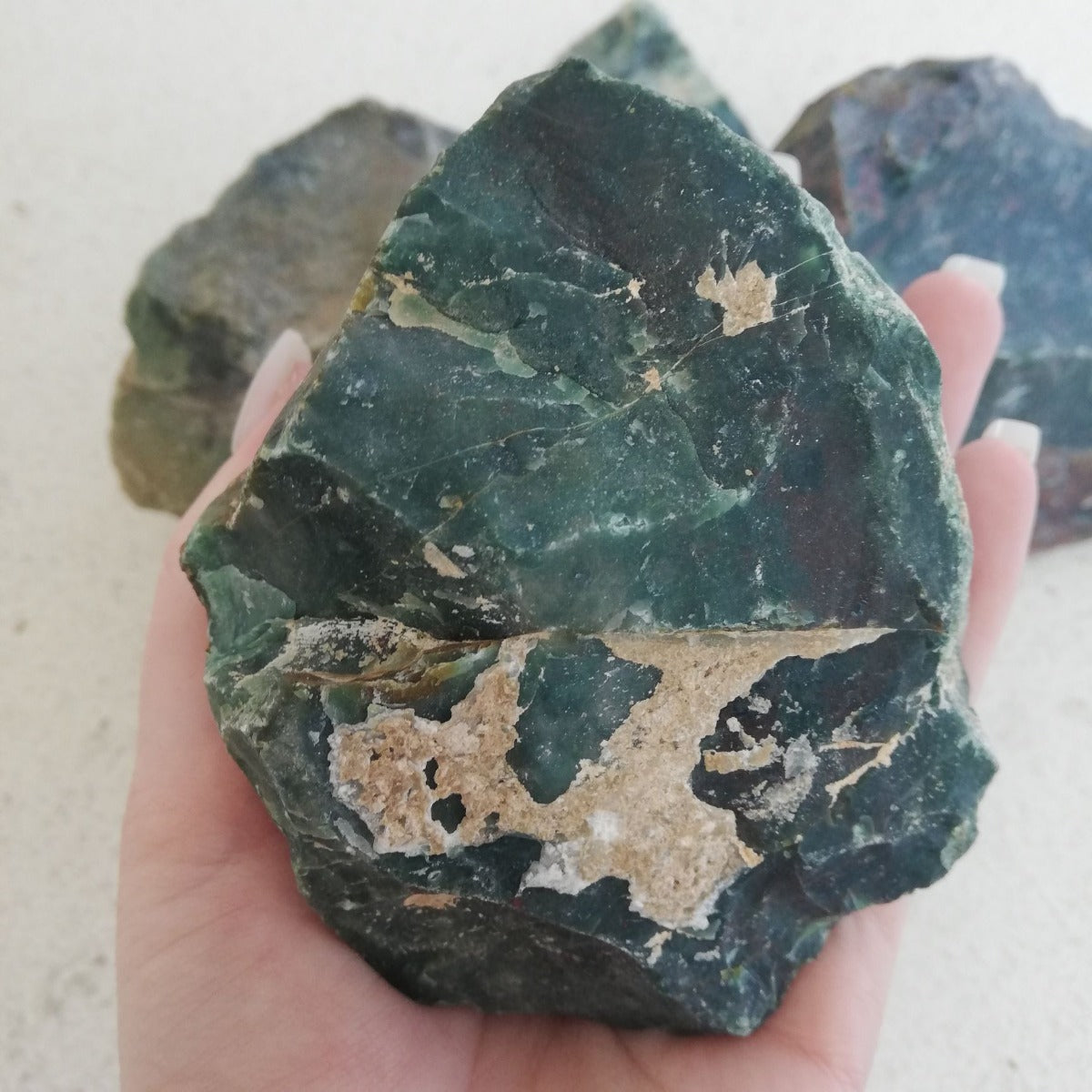 Bloodstone Rough - Medium 1pc