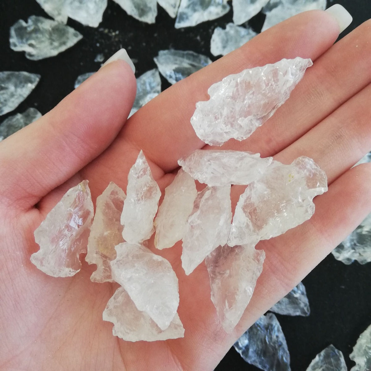 Clear Quartz Arrowhead - 1pc