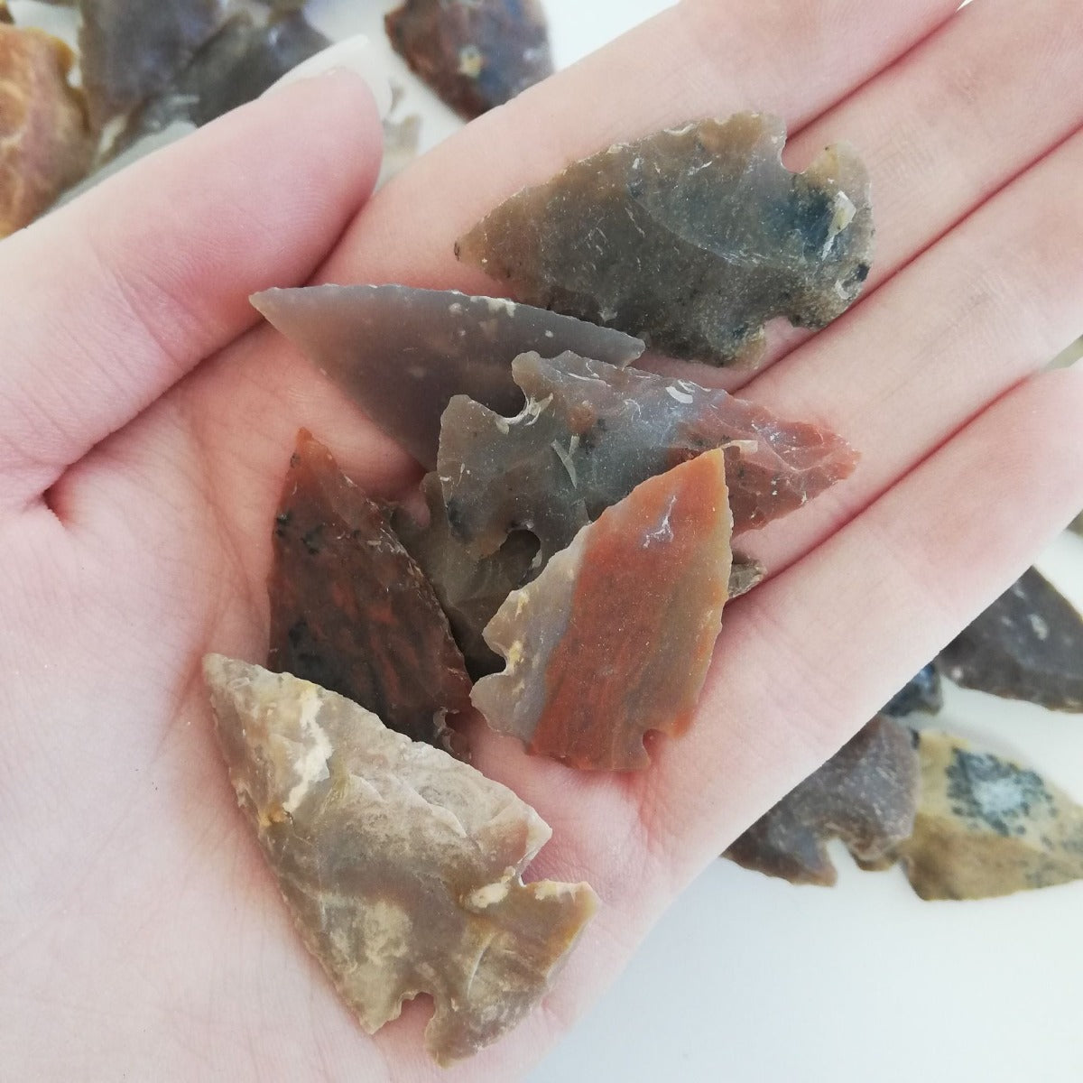 Agate Arrowhead - 1pc
