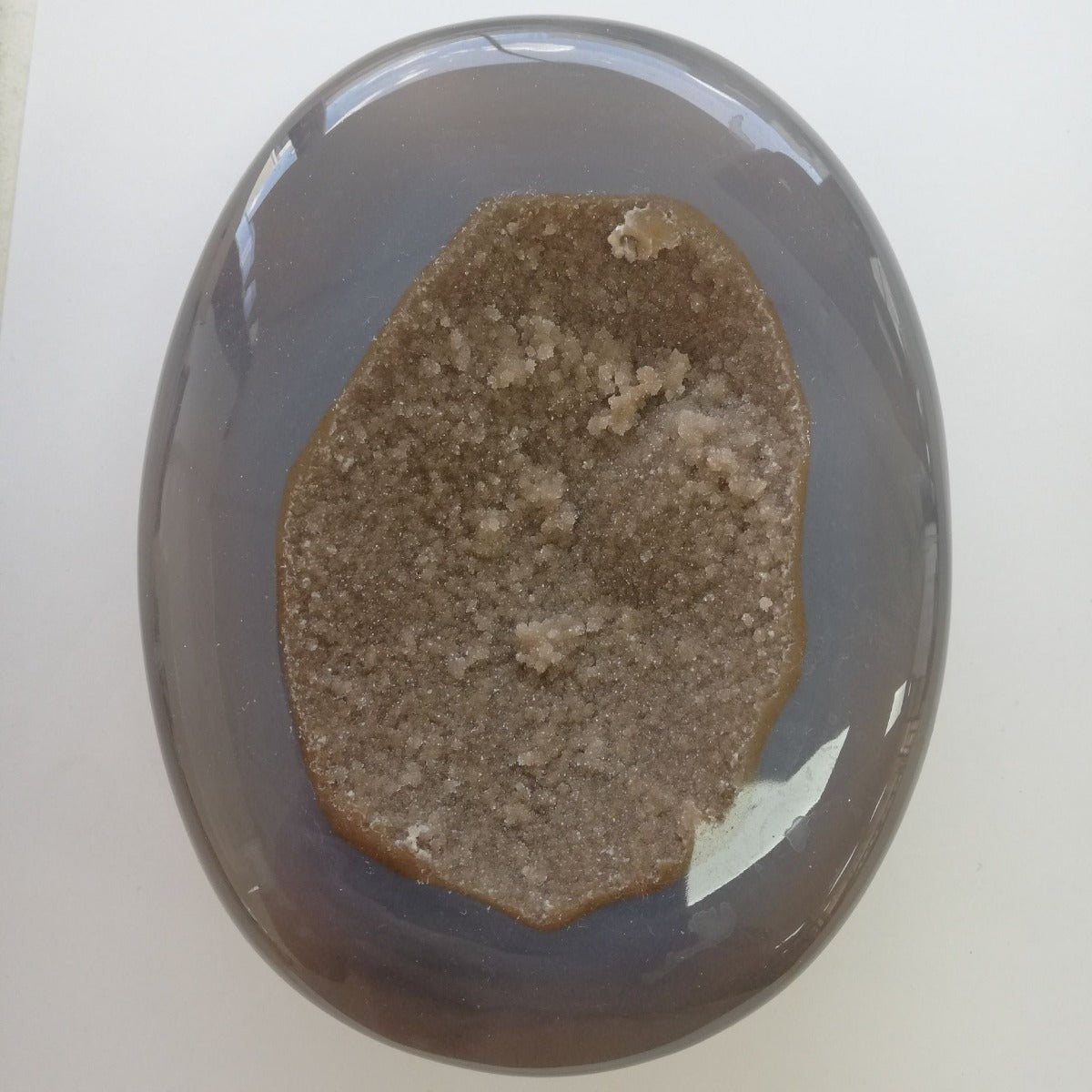 Druzy Agate - Polished Geode - 02