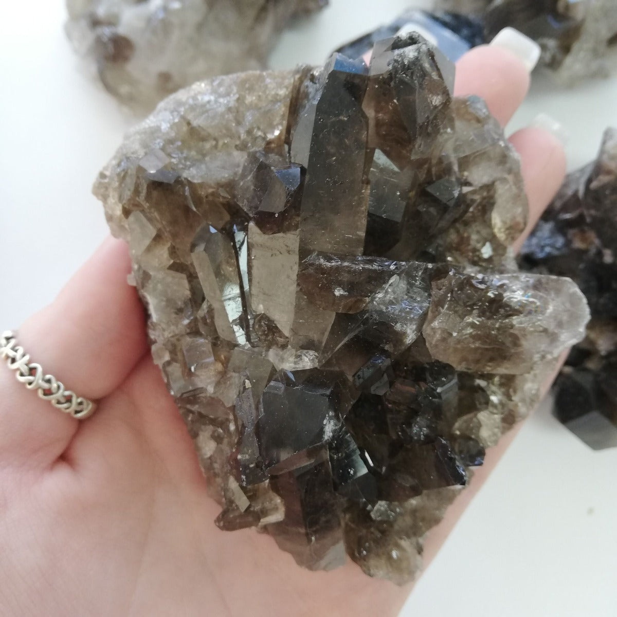 Smokey Quartz Cluster LGE (6-10cm) - 1pc