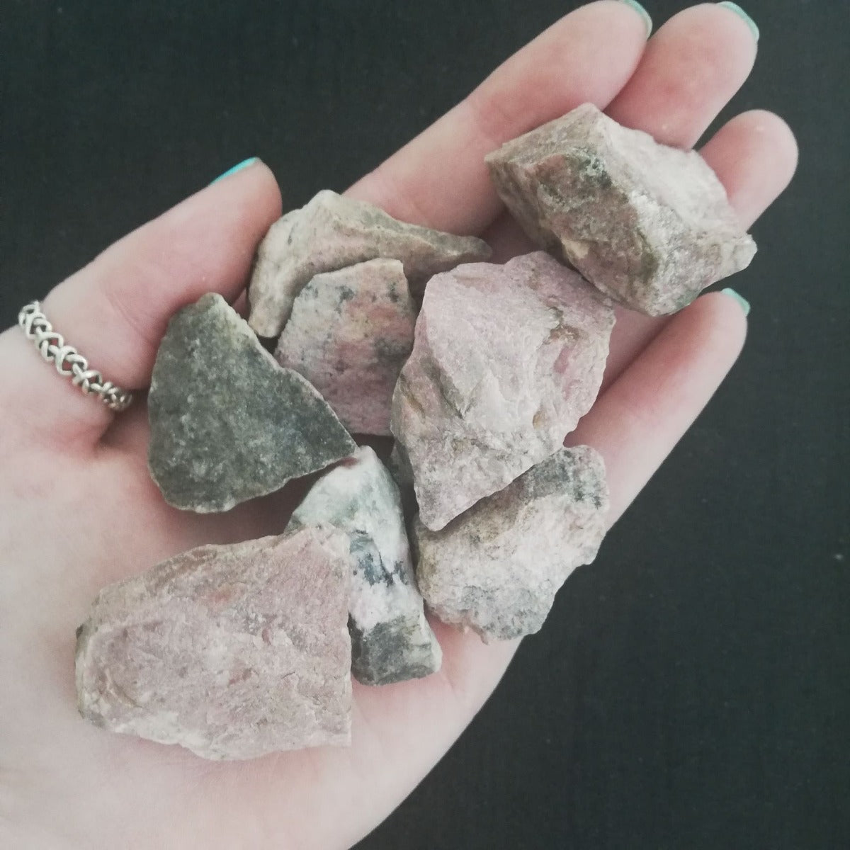 Rough Rhodonite - 200g