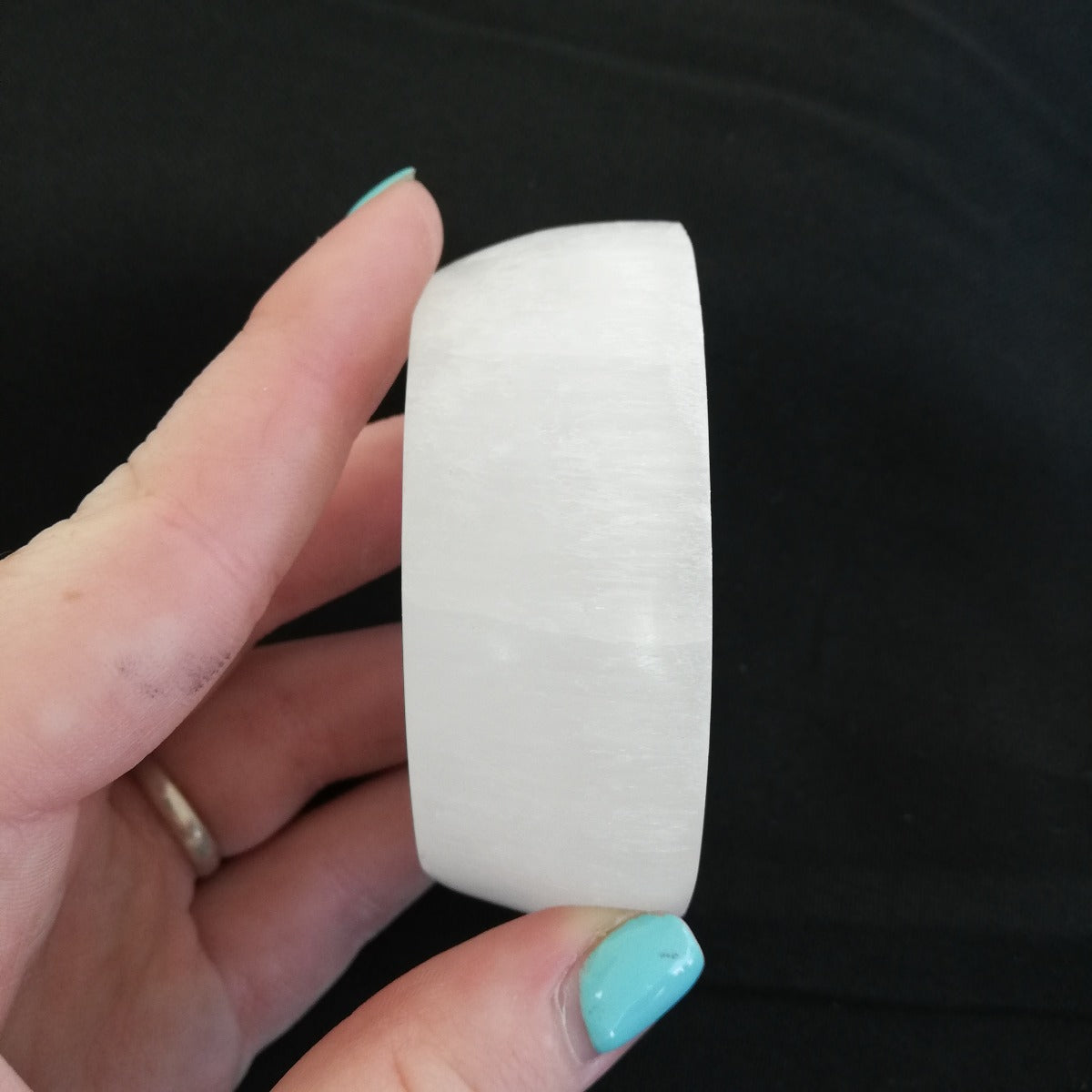 Selenite Small Moon Bowl - 6cm