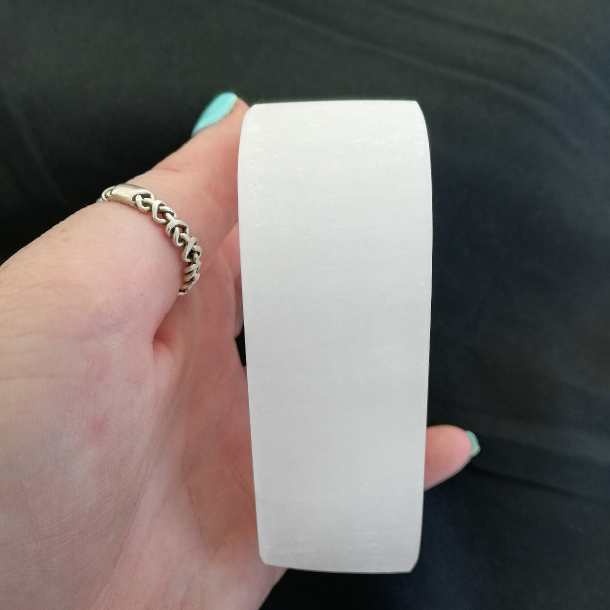 Selenite Tealight Holder - Heart