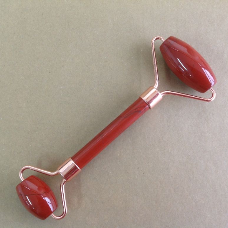 Face Roller - Red Jasper