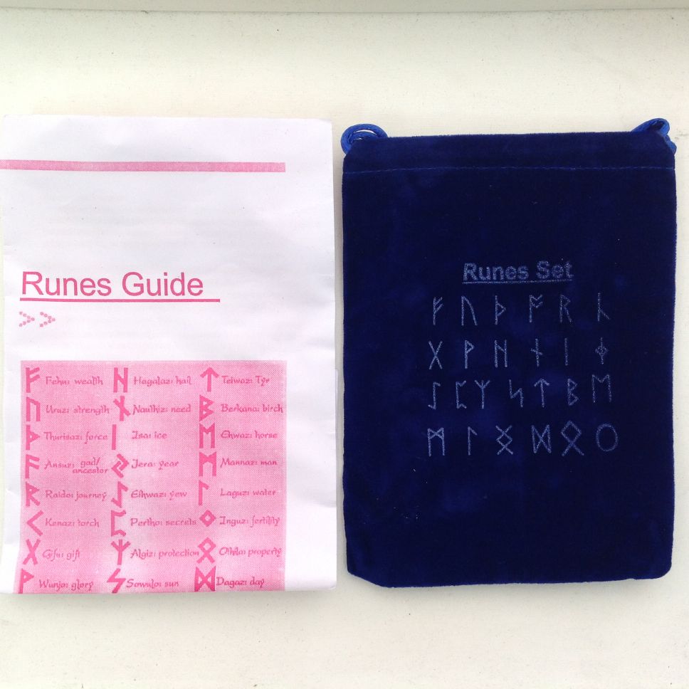 TIGER EYE RUNES SET