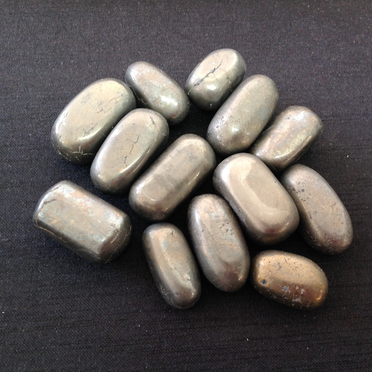 Pyrite - Tumbled - 250gms(IN)