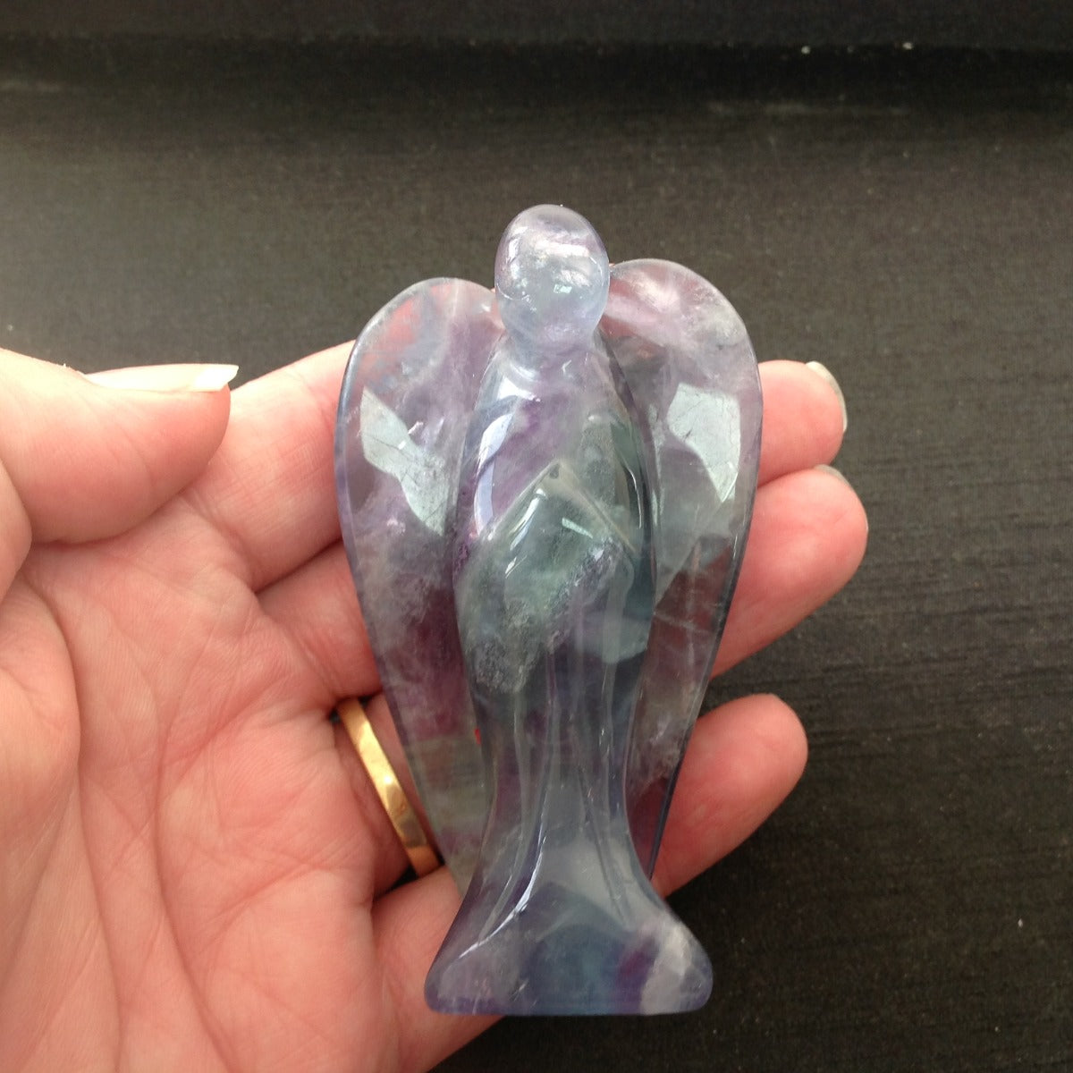 Fluorite Angel - 7.5cm